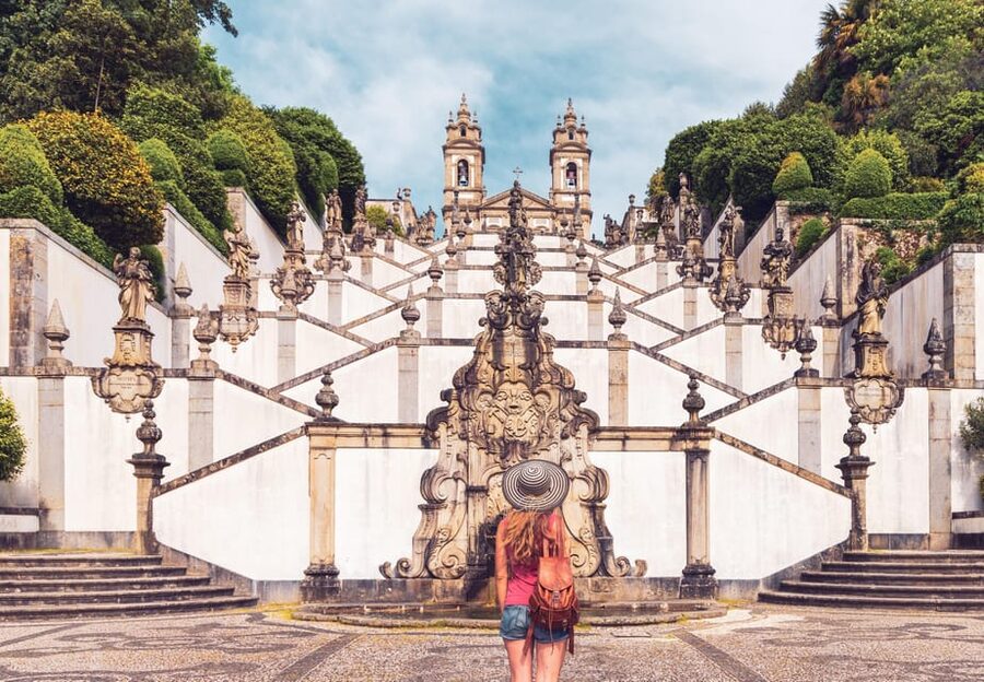 Braga & Guimarães Tour: Small Historical Group Tour - Bom Jesus do Monte: Braga’s grand opening scene