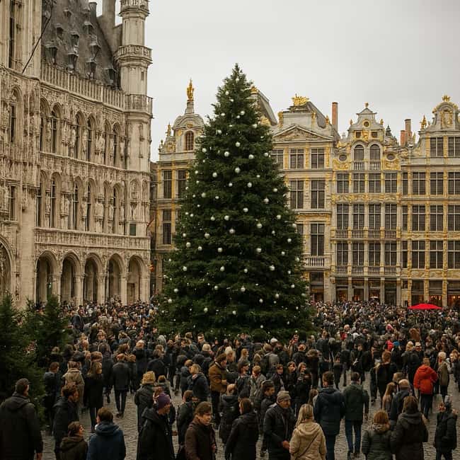Brussels on Foot: Historic Center with a Local Guide in 2 hours - Finishing with Mont des Arts