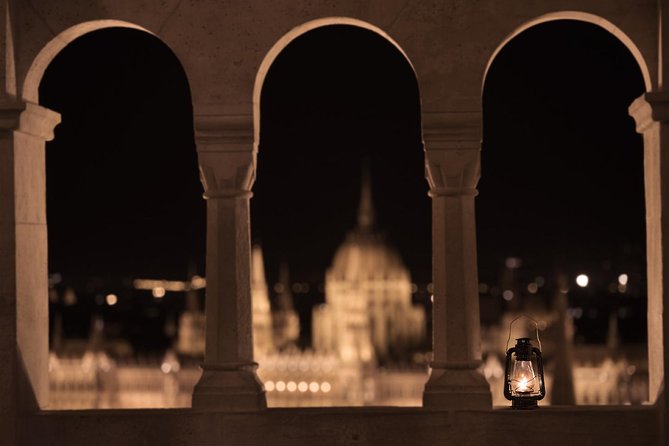 Buda Castle District Dark History, Legends and Vampire Night Tour - Prince Eugene’s statue and the first Danube panorama