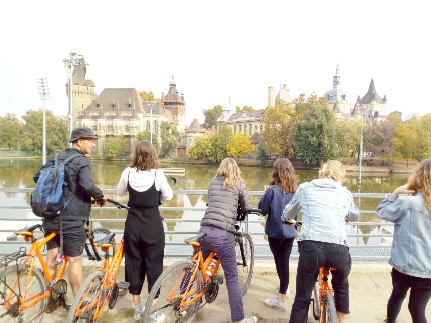 Budapest: Historic Downtown Bicycle Ride with Scenic Views - Andrássy Avenue, music, and difficult memories