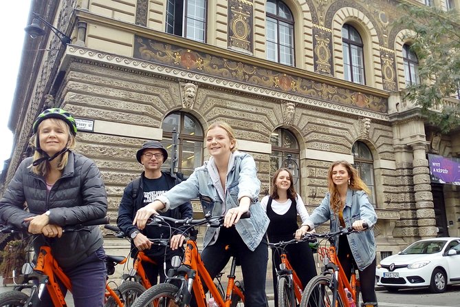 Budapest Historic Downtown Bicycle Tour in small groups - Parliament and the Danube riverfront