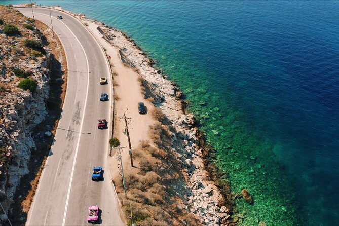 Buggy Tour in Ancient Ruins and Temples around Athens-SOUNIO Poseidon Temple - The Temple of Poseidon above the Aegean
