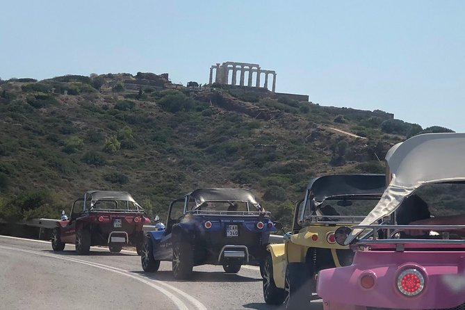 Buggy Tour in Ancient Ruins and Temples around Athens-SOUNIO Poseidon Temple - The return ride and what the day feels like