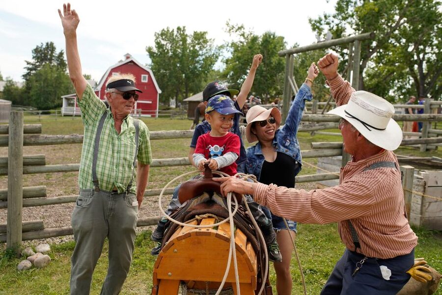 Calgary: Heritage Park Historical Village Admission Ticket - Antique Midway: old rides with a little motion