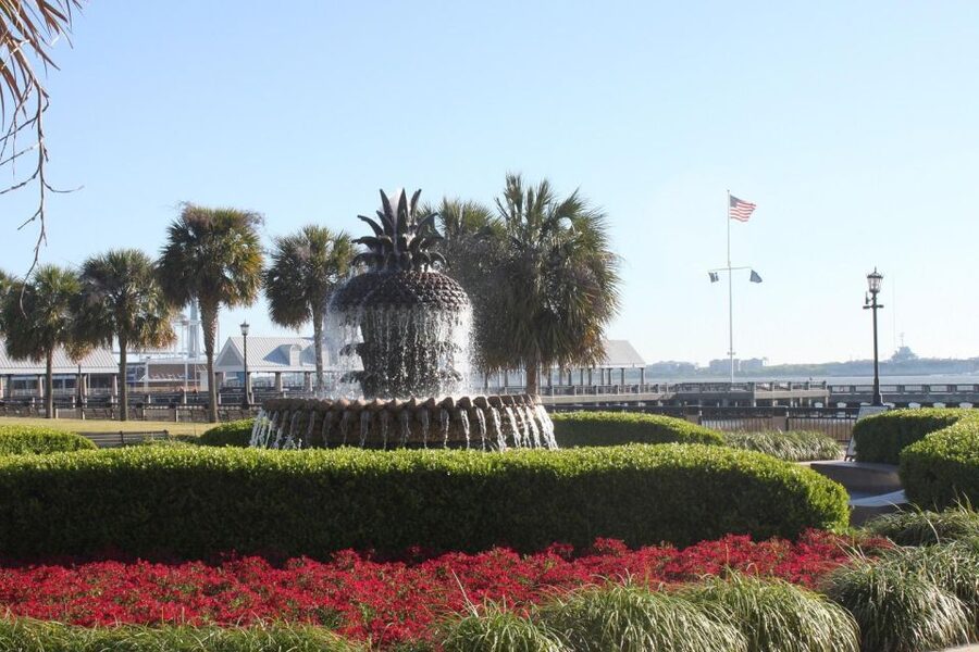 Charleston: Historic City Highlights Guided Bus Tour - The Battery Sea Wall and Charleston’s waterfront edge