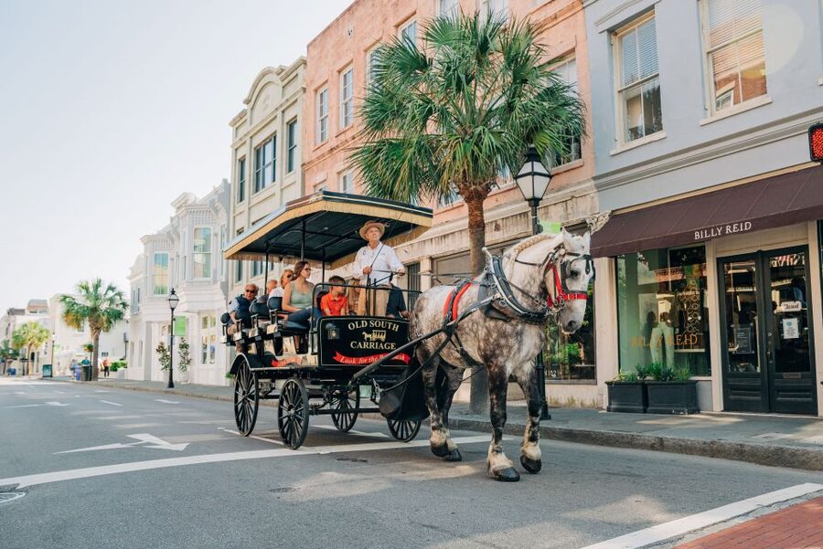 Charleston: Historical Downtown Tour by Horse-drawn Carriage - How the city-assigned route works