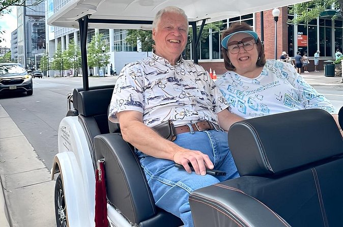 Charlotte: Guided City Sightseeing Tour by Cart - Bank of America Corporate Center and the modern skyline