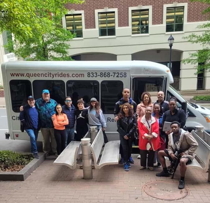 Charlotte: Historical City Tour by Shuttle Bus - South End and the city after dark