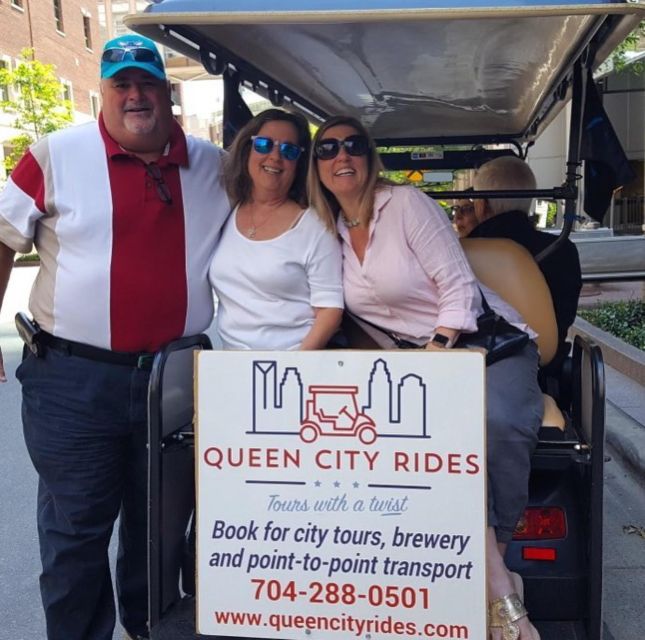 Charlotte: Historical City Tour on Eco-Friendly Cart - Museums, parks, and churches along the way