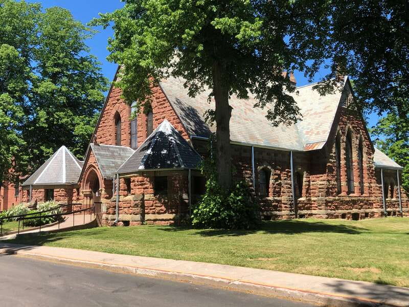 Charlottetown: Historical Architecture Guided Walking Tour - All Souls Chapel and the quieter details