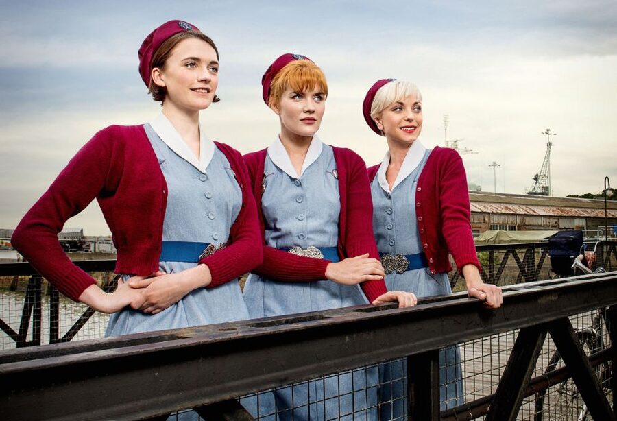 Chatham Historic Dockyard: Call the Midwife Tour - Walking into Poplar at Chatham Dockyard