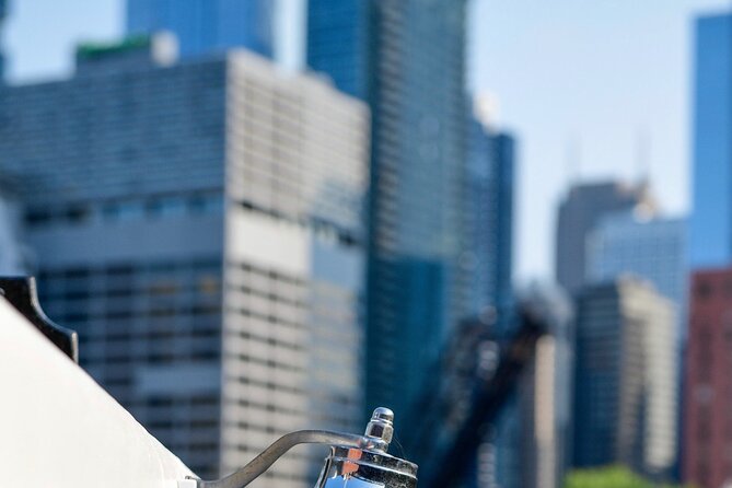 Chicago River Architecture Tour Aboard a Historic Yacht - The Riverwalk, seen from the water