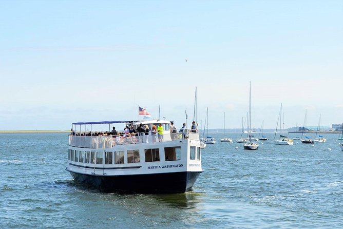 City Cruises Boston Historic Sightseeing Harbor Cruise - USS Constitution, the centerpiece of the route