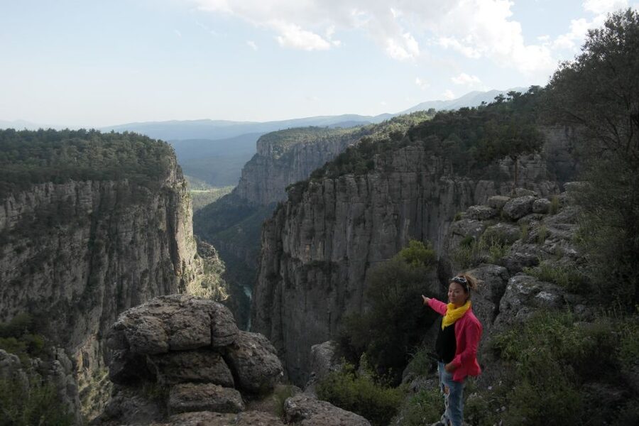 City of Side: Eagle Canyon and Selge Ancient City Day Trip - The aqueducts and the final photo stop