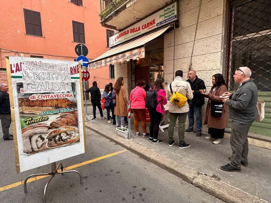 Civitavecchia: Historical and Culinary Walking Tour - The first café stop and Civitavecchia’s sweet side