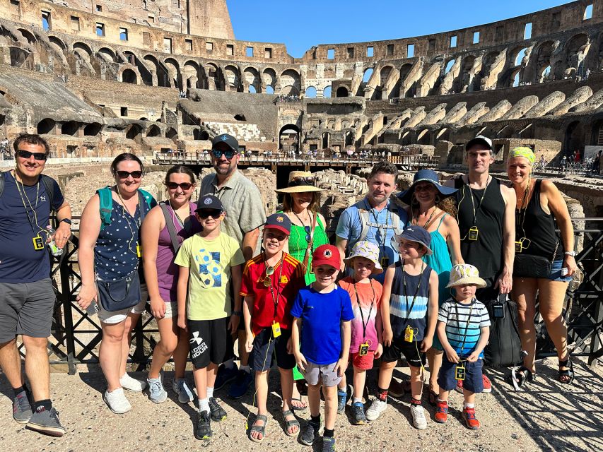 Colosseum and Ancient Rome Family Tour for Kids - Walking the Roman Forum as a family