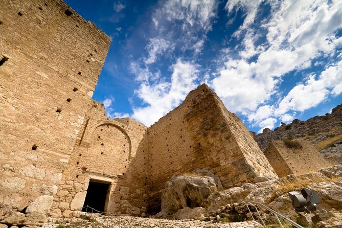 Corinth Canal, Ancient Corinth, Nafplio and Epidaurus Private Tour from Athens - Palamidi Castle Above Nafplio
