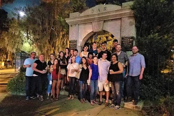 Creepy Crawl Night-Time Haunted Pub Walking Tour of Savannah's Historic District - Colonial Park Cemetery and Button Gwinnett