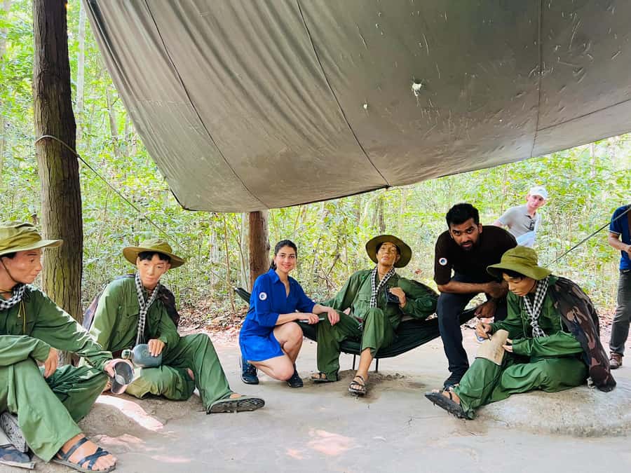 Cu Chi Tunnels Guided Tour: Vietnam War History Half-Day - The lacquer workshop and roadside break