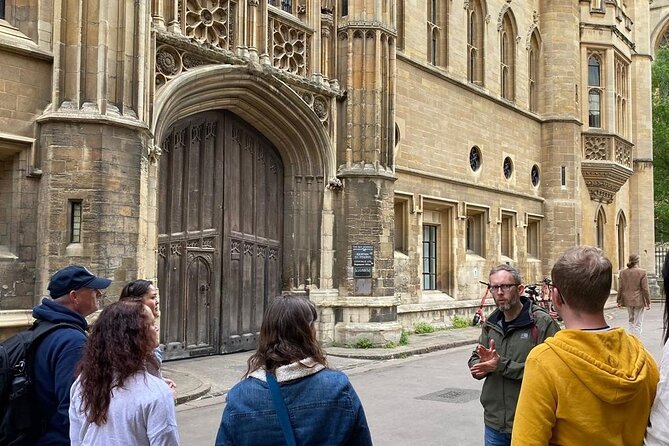 Curious Cambridge - The History Tour that's FUN!!! - Market Square and the old town versus university fight