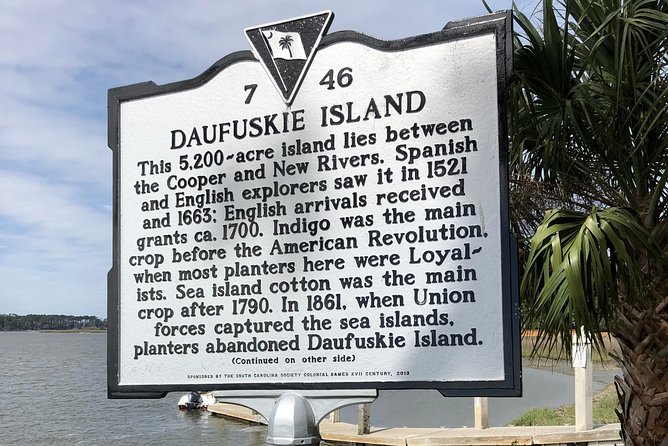 Daufuskie Island Guided History Tour from Hilton Head - Key points about this Daufuskie Island tour