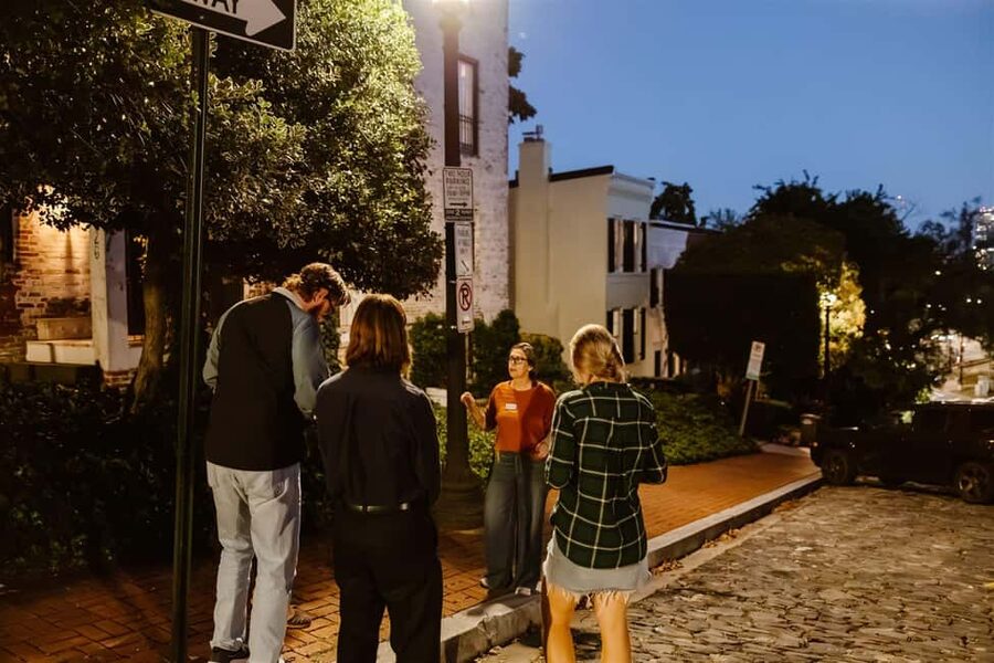 DC: Ghosts of Georgetown Haunted History Nighttime Tour - Starting at the Old Stone House