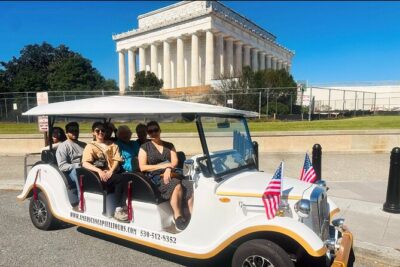 DC Monuments & History Guided E-Cart Tour-Blankets