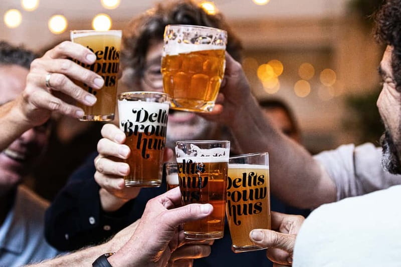 Delft: Craft Beer Tasting in Medieval Brewery - Choosing between the cellar, garden, and brewery