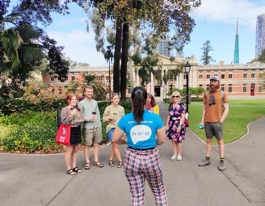 Discover Perth Walking Tour: History, Art, Sights + More! - London Court and the city’s historic center