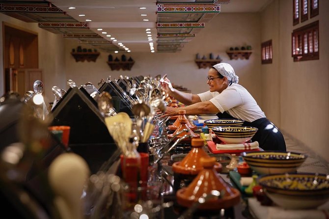 Discovery of Moroccan Culinary Heritage, History and Secrets - Inside the 34-station teaching kitchen