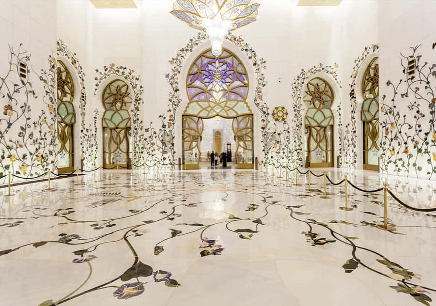 Dubai: Abu Dhabi Grand Mosque, Palace, and Heritage Village - Timing, food, and comfort