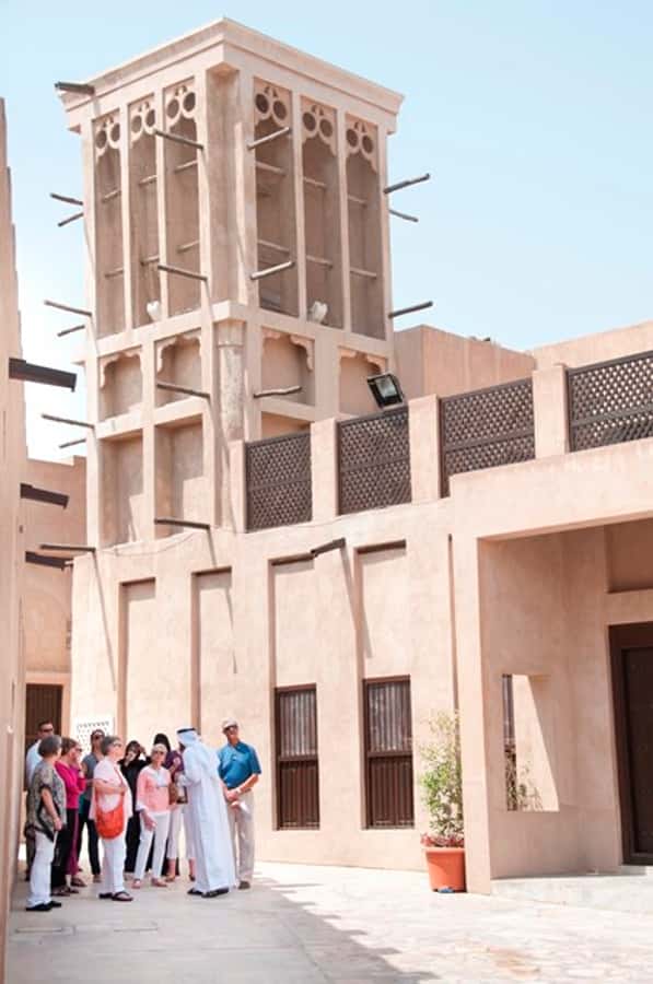 Dubai: Al Fahidi Historical District Heritage Tour - Walking through the windtower houses