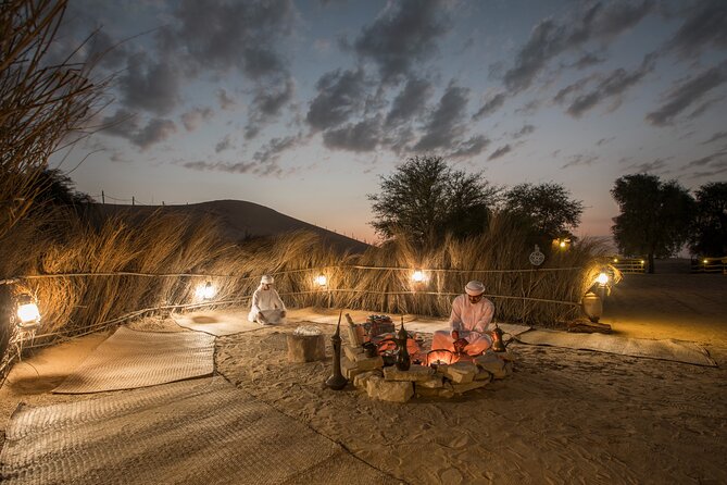 Dubai Evening Heritage Safari by Vintage G Class Al Marmoom Oasis - Campfire Stories, Sunset, and a Telescope