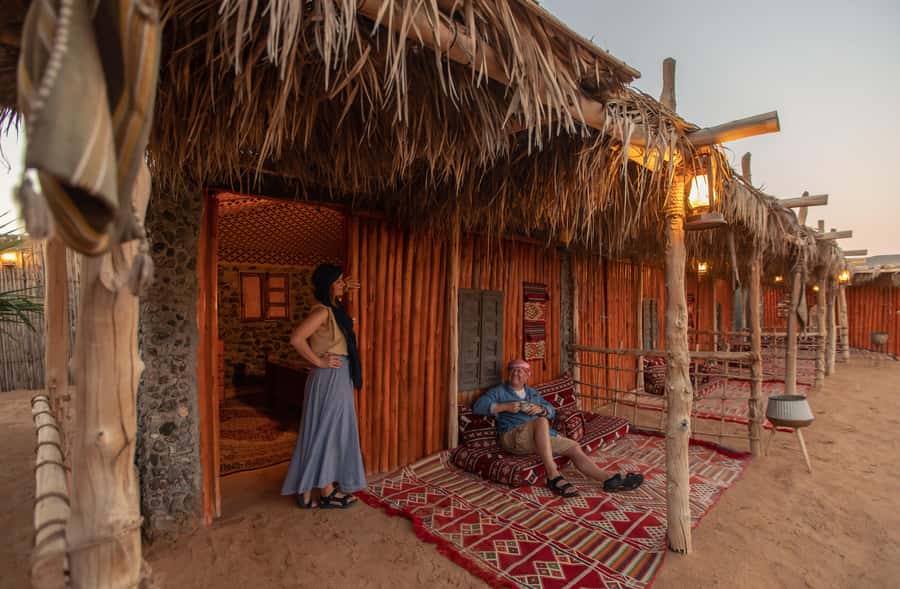 Dubai: Heritage Desert Safari wtih Overnight and Breakfast - A quieter safari in a 1950s Land Rover
