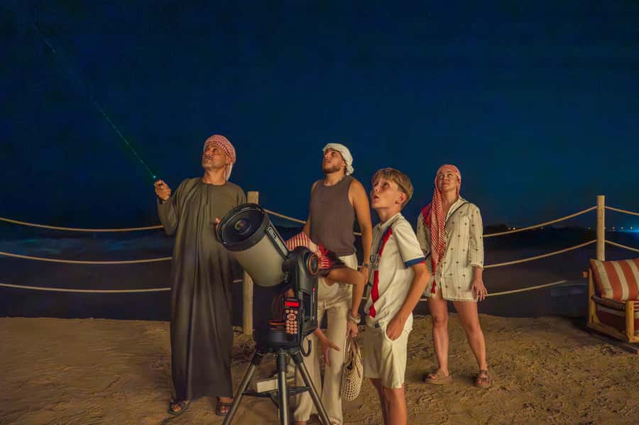 Dubai: Heritage Safari, Camel Ride & Al Marmoom Oasis Dinner - Coffee, sweets, and the Bedouin village