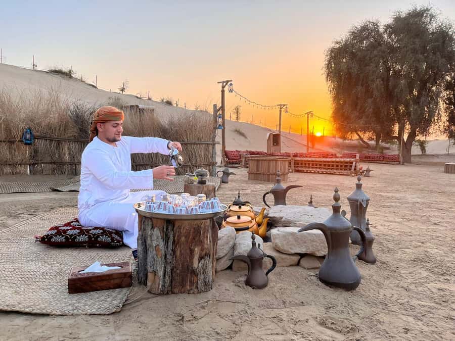 Dubai: Heritage Safari, Camel Ride & Al Marmoom Oasis Dinner - Two short camel rides, not a long trek