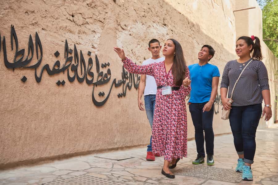 Dubai: Private Old Town, Heritage & Souks Walking Tour - Courtyards, galleries and narrow sikkas in Al Fahidi