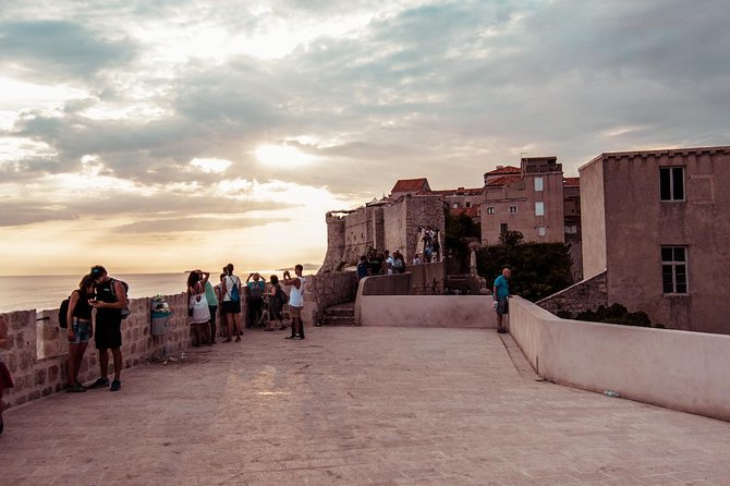 Dubrovnik: Ancient City Walls & Wars Walking Tour - Fort Lovrijenac and the view beyond the harbor