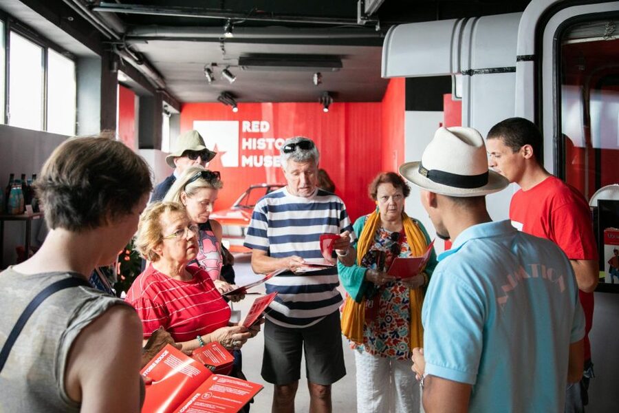 Dubrovnik: Red History Museum Regular Ticket - Interactive displays and how to use them