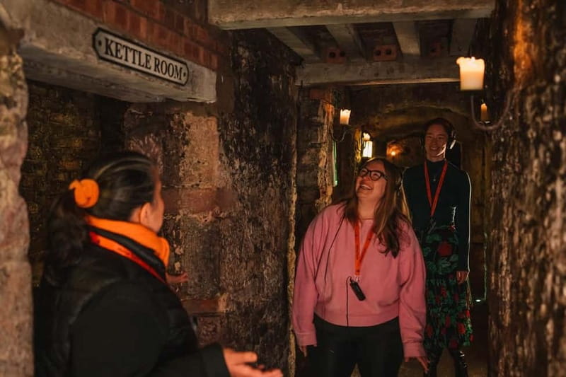 Edinburgh: Multi-Sensory Small-Group Historic Vaults Tour - Entering the Blair Street Underground Vaults