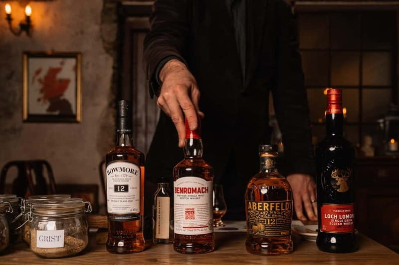 Edinburgh: Small-Group History of Whisky Tour with Tasting - Meeting Mercat Cross on the Royal Mile