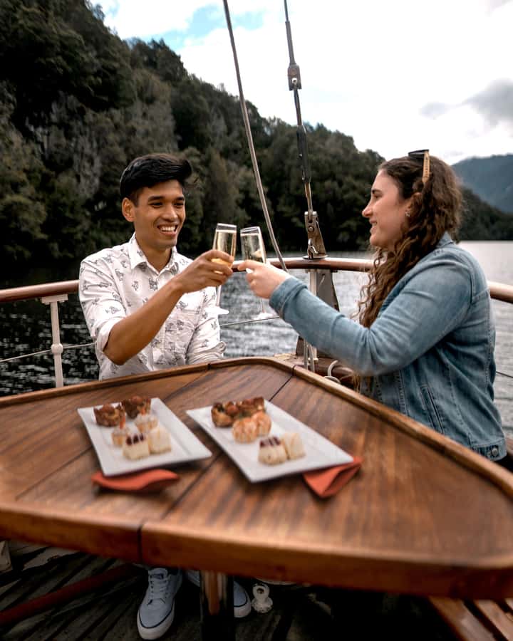 Evening Champagne Cruise on Historic 1935 Motor Yacht. - Faith, a 1935 yacht with a story to tell