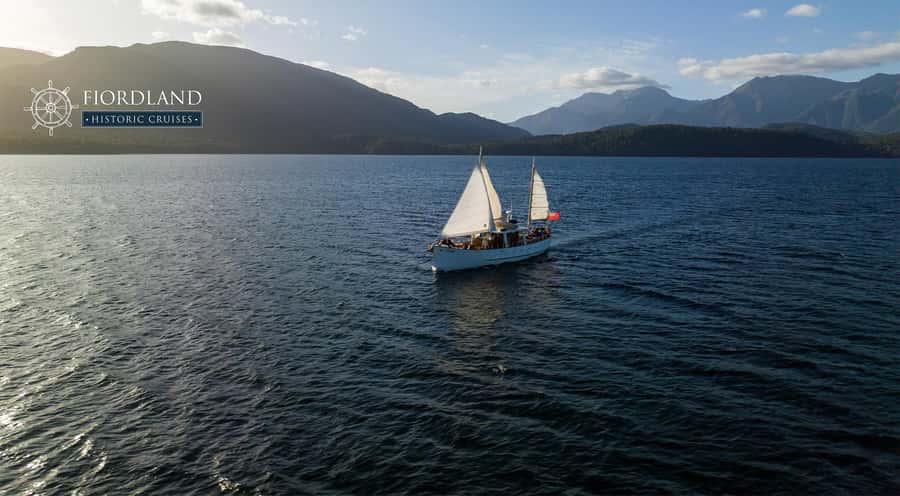 Evening Champagne Cruise on Historic 1935 Motor Yacht. - A gentle cruise across Lake Te Anau