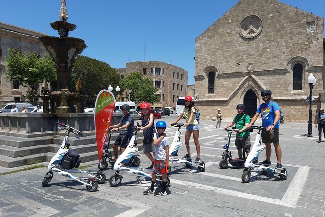 Explore the Medieval city of Rhodes on scooters - 2 hours - The $58 price and what you receive