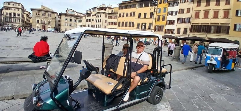 Florence to Fiesole golf cart tour:History & Panoramic views - Key points at a glance