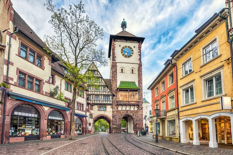 Freiburg: Exciting City Tour with sightseeing and history - Old Synagogue Square and the city’s layers
