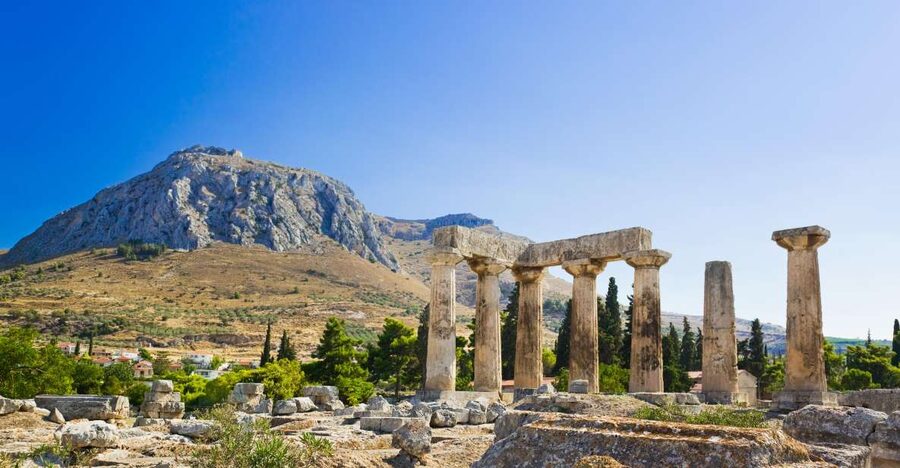 From Athens: Ancient Corinth Day Trip with Canal & VR Guide - Three hours among the ruins of Ancient Corinth