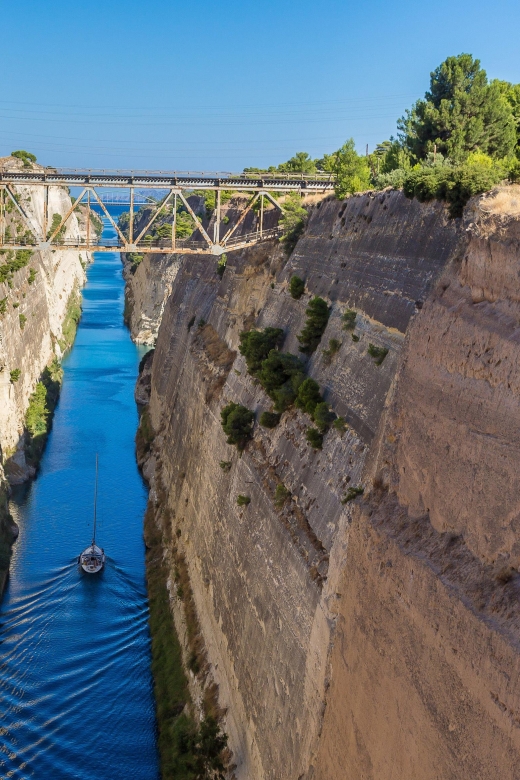 From Athens: Ancient Corinth Day Trip with Canal & VR Guide - Kechries, an old port with a coastal finish