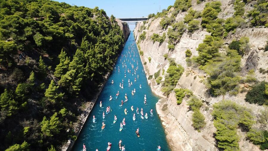 From Athens: Ancient Corinth Day Trip with Canal & VR Guide - The road to Ancient Corinth