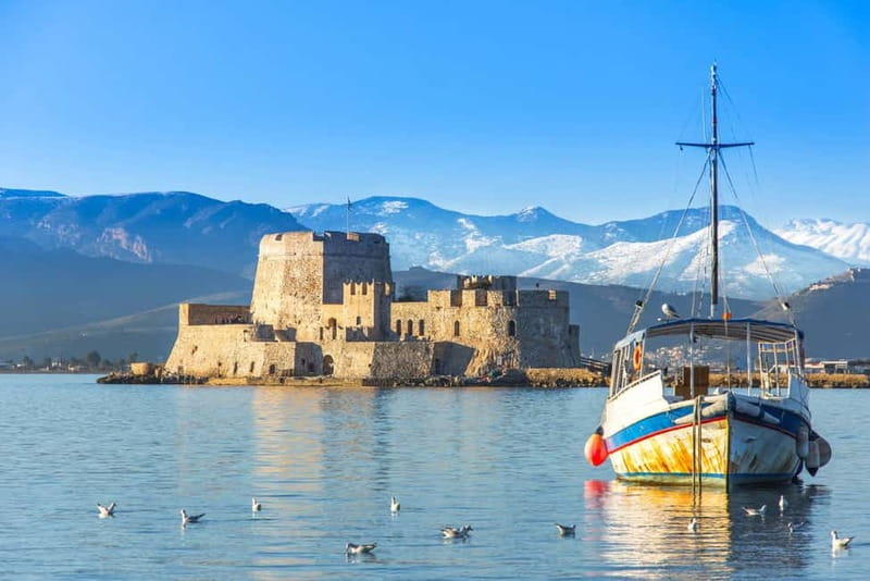 From Athens: Explore Ancient Corinth & Charming Nafplion - Walking through Ancient Corinth